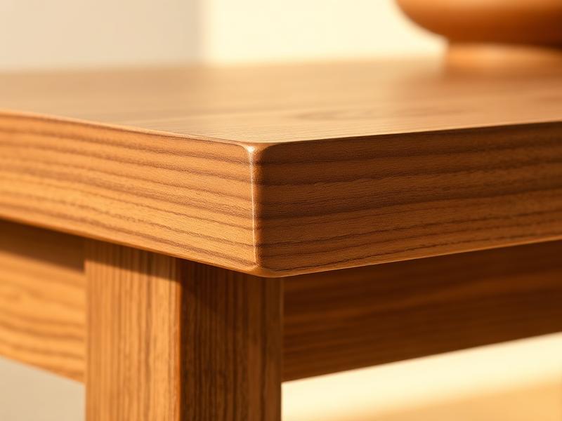 Handcrafted solid sheesham wood furniture in a warm interior