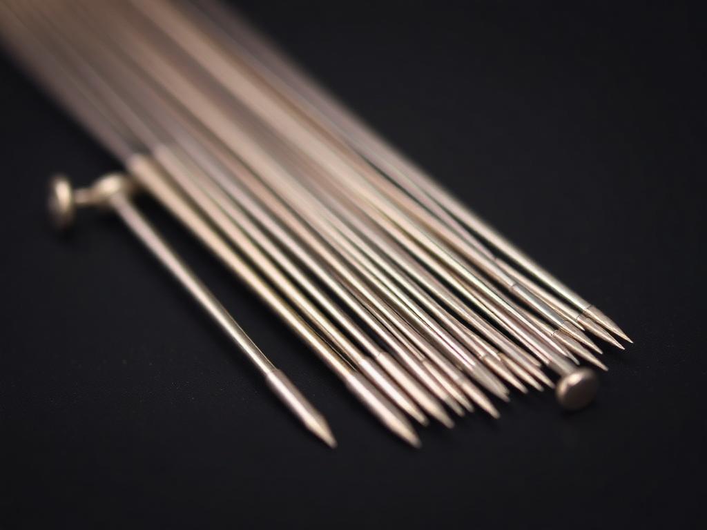 Precision weft needles and latch needles for high-speed needle looms